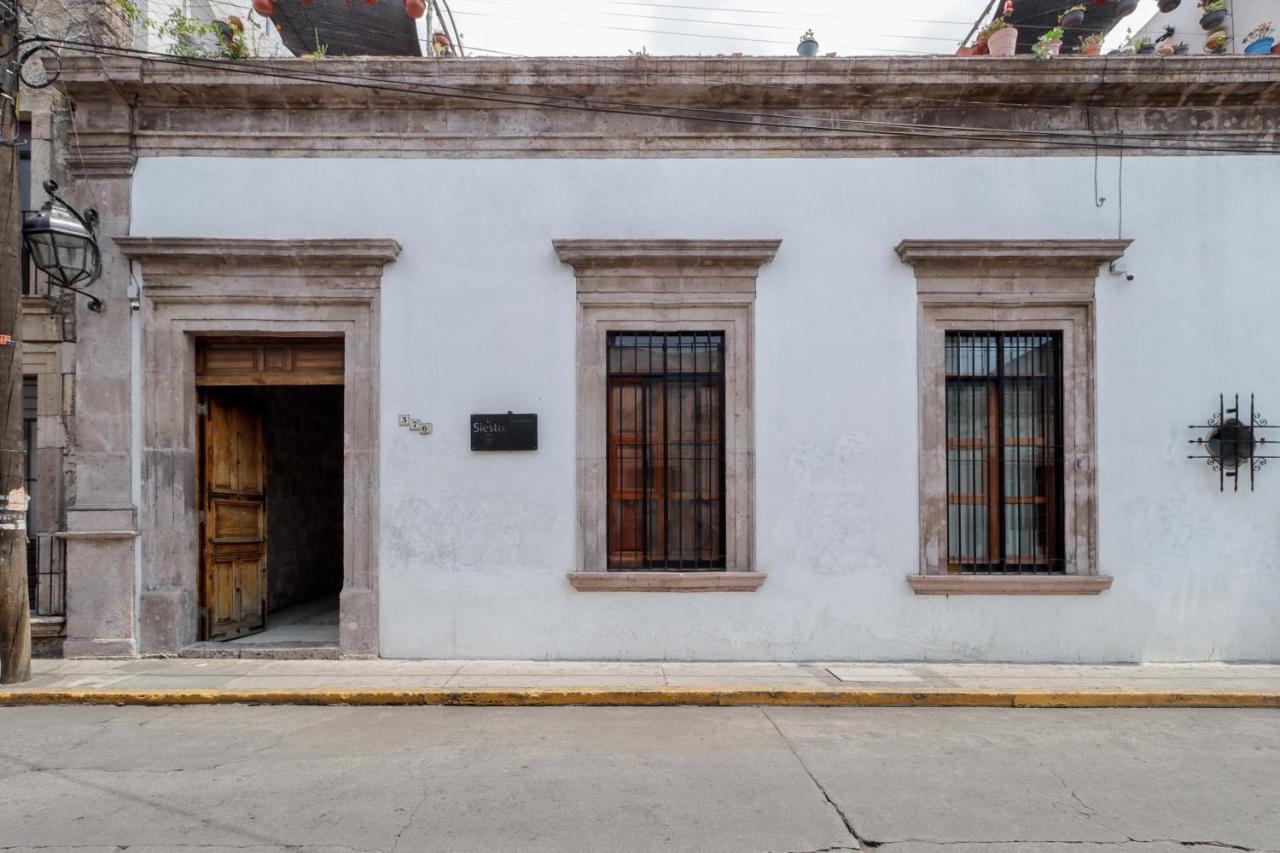 Hotel La Siesta Del Fauno Morelia Buitenkant foto