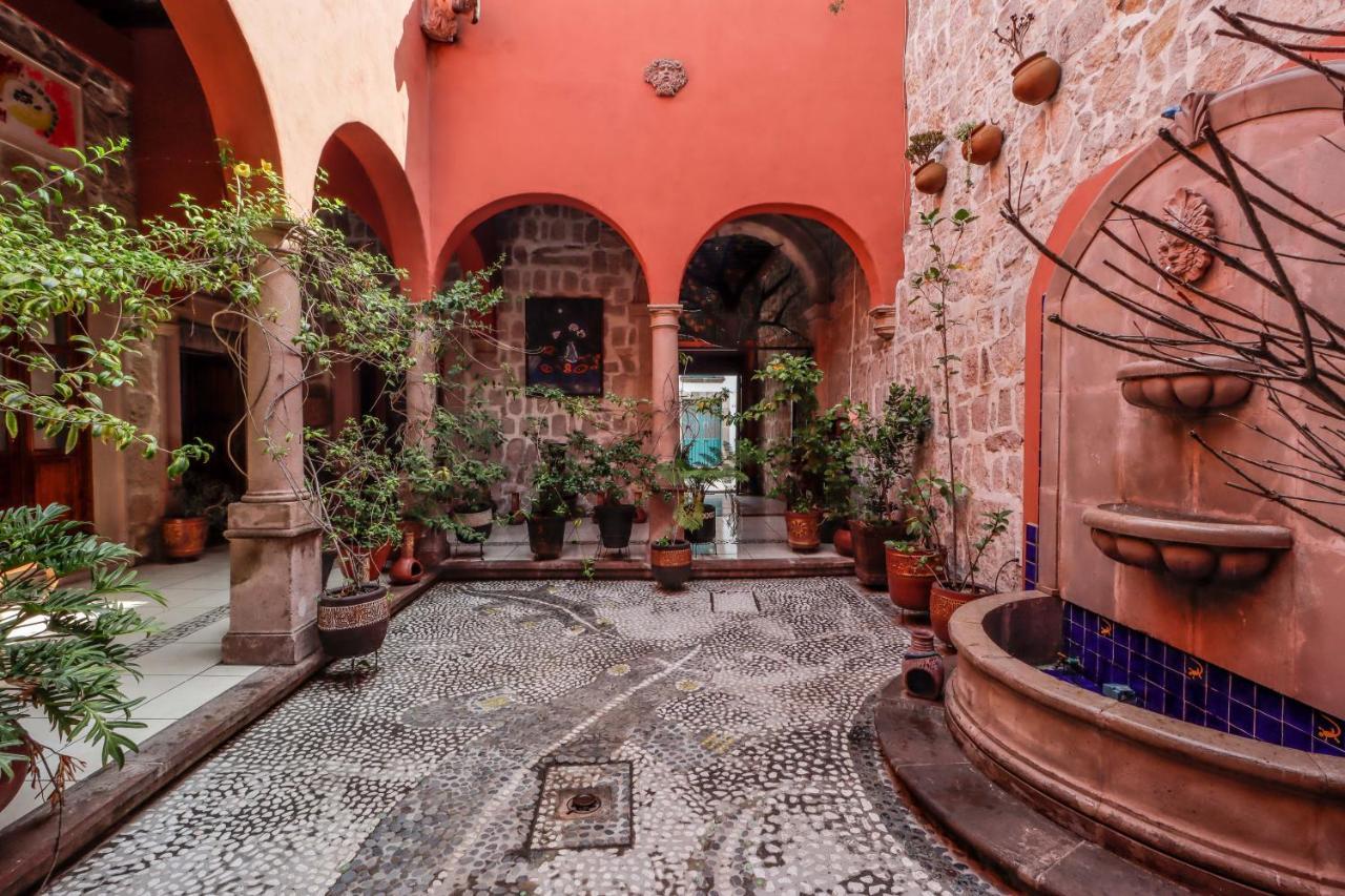 Hotel La Siesta Del Fauno Morelia Buitenkant foto